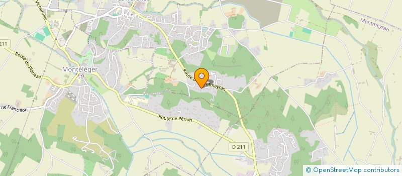 localisation de l'entreprise LES CHALETTES à BEAUMONT-LES-VALENCE