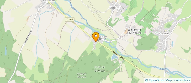 localisation de l'entreprise LES CHAMBOULTOUT  MATHENAY