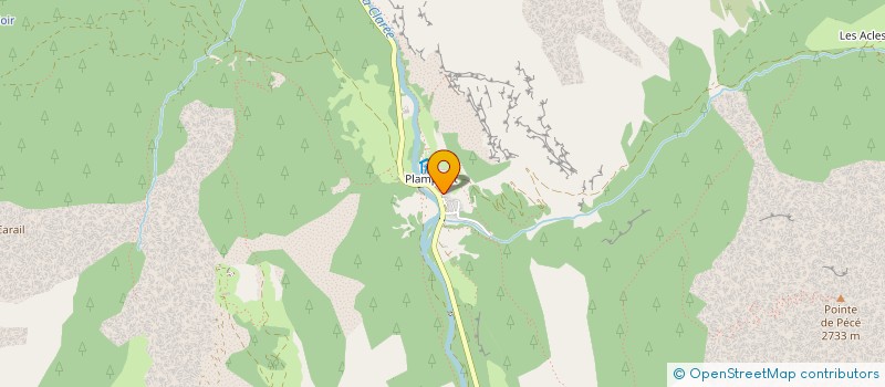 localisation de l'entreprise LES CHAMBRES D'ANAVO  NEVACHE