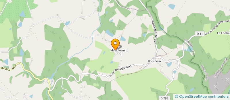 localisation de l'entreprise LES CHAMPICLOS  FIRBEIX