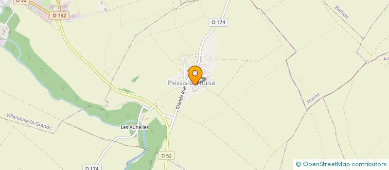 localisation de l'entreprise LES CHAMPINELLES à PLESSIS-BARBUISE