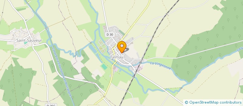 localisation de l'entreprise LES CHAMPO  TALMAY