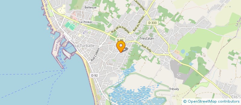 localisation de l'entreprise LES CHAMPS BURINS  LA TURBALLE