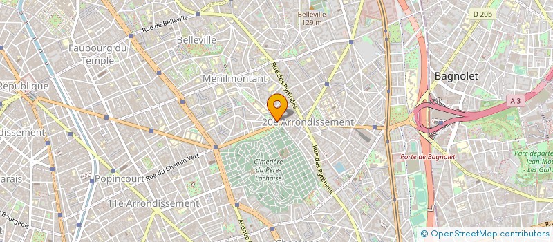 localisation de l'entreprise LES CHAMPS D'ALTER VOIE  PARIS