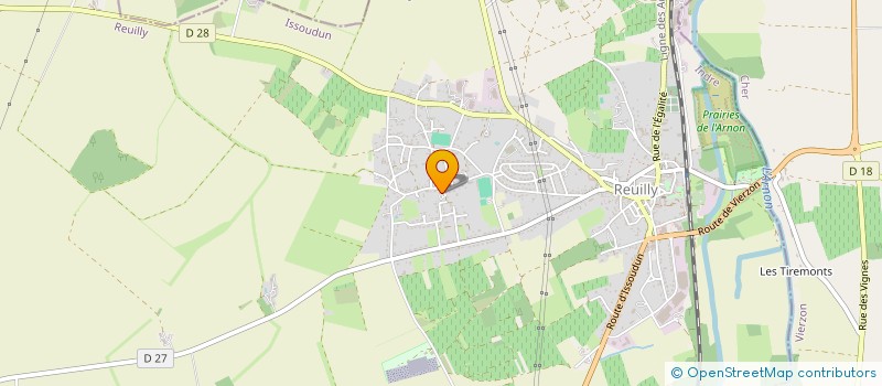 localisation de l'entreprise LES CHAMPS DE DEVANT à REUILLY
