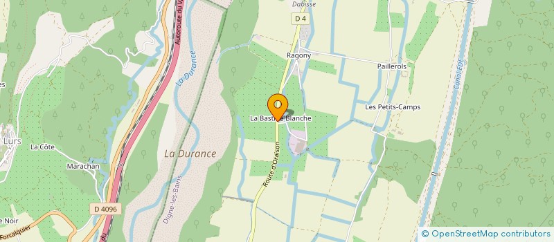 localisation de l'entreprise LES CHAMPS DES ALPES à LES MEES