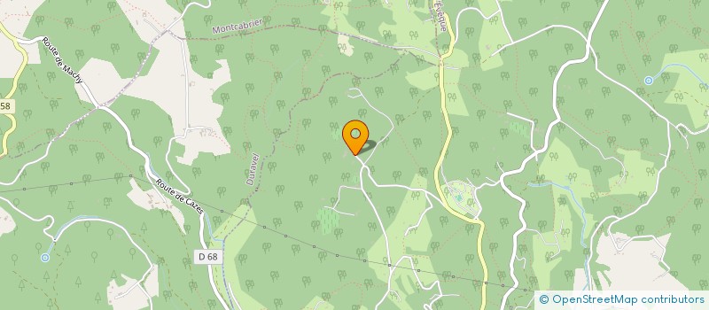 localisation de l'entreprise LES CHAMPS DES ANGES  PUY-L EVEQUE