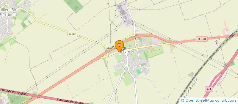 localisation de l'entreprise LES CHAMPS DES POSSIBLES  GAVRELLE