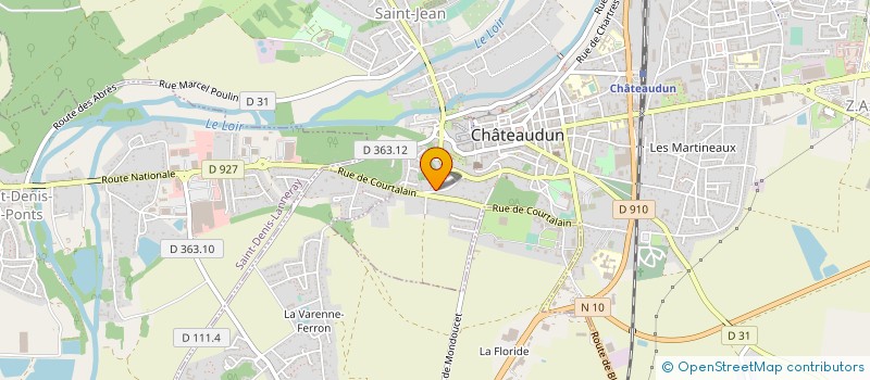 localisation de l'entreprise LES CHAMPS DU POSSIBLE à LA CHAPELLE-DU-NOYER