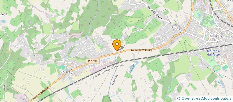 localisation de l'entreprise LES CHAMPS JD  MOIRANS