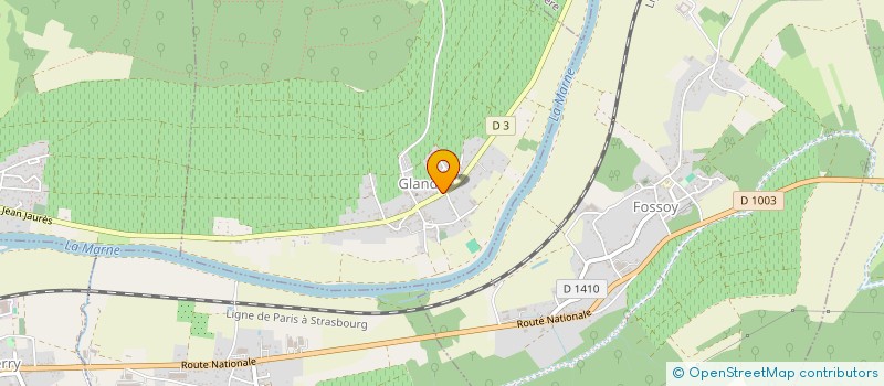 localisation de l'entreprise LES CHAMPS RENIERS à BLESMES