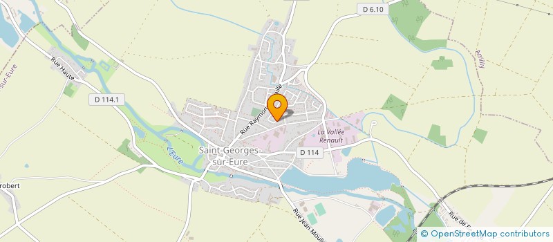 localisation de l'entreprise LES CHAMPS ROUGEAUX à FONTAINE-LA-GUYON
