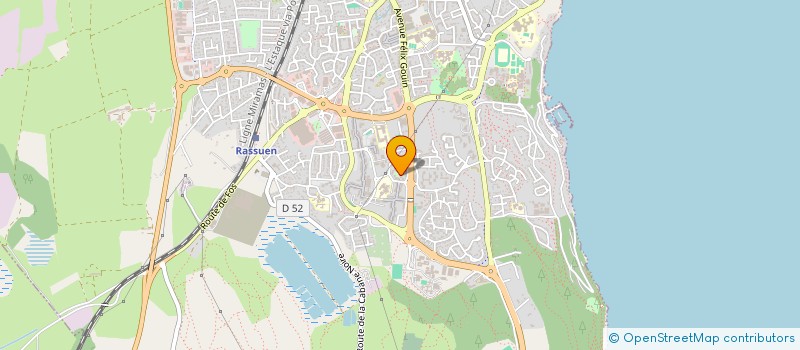 localisation de l'entreprise LES CHANSONAUTES  ISTRES