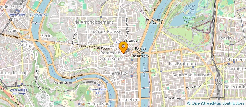 localisation de l'entreprise LES CHANT' SANS PAP'YE - RESF à LYON