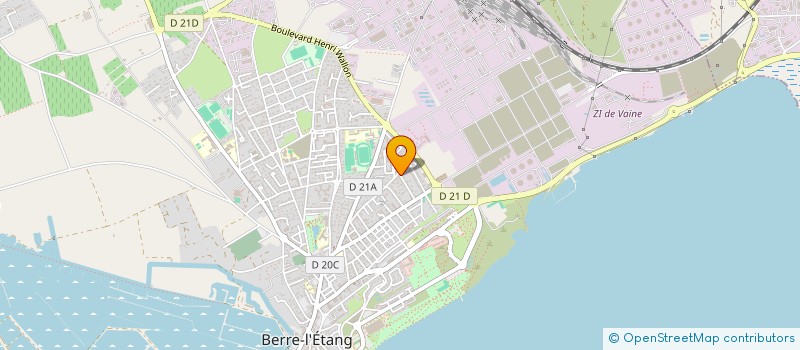 localisation de l'entreprise LES CHANTIERS DE PROVENCE à BERRE-L'ETANG