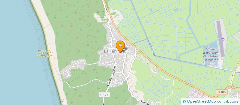 localisation de l'entreprise LES CHANTS D'AVOIX  SAINT-JEAN-LA-POTERIE