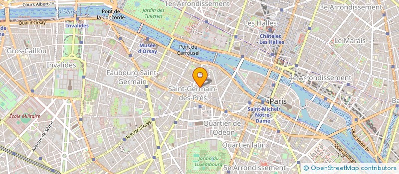 localisation de l'entreprise LES CHAPELIERS  PARIS