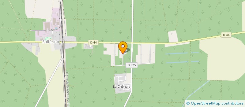 localisation de l'entreprise LES CHAPES D AQUITAINE à SOLFERINO