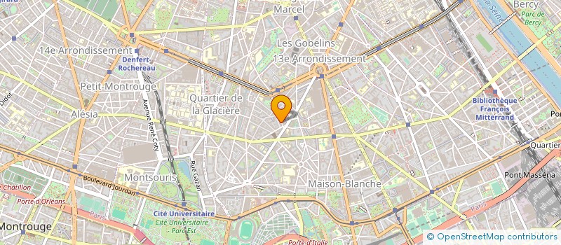 localisation de l'entreprise LES CHAPITEAUX DU VAL DE LOIRE à PARIS