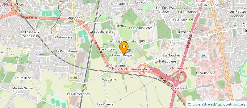 localisation de l'entreprise LES CHARAUDAIS  TRESSES