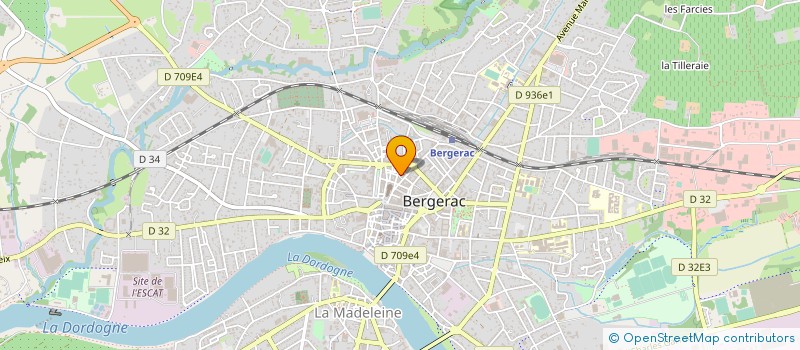 localisation de l'entreprise LES CHARBONNIERES BIOCHARS ET ECO-SERVICES à BERGERAC