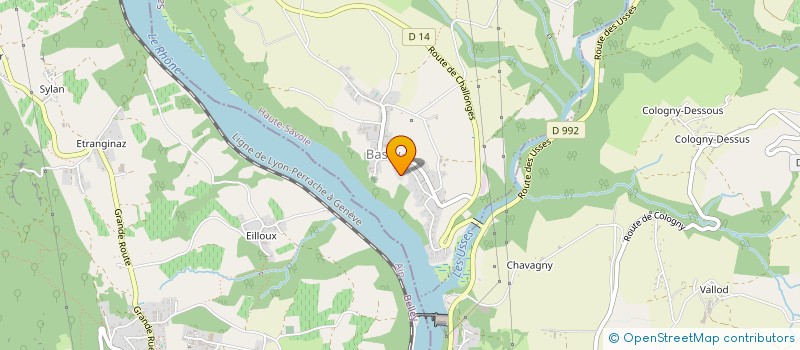 localisation de l'entreprise LES CHARDONNERETS  BASSY