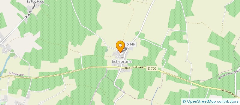localisation de l'entreprise LES CHARDONS  ECHEBRUNE