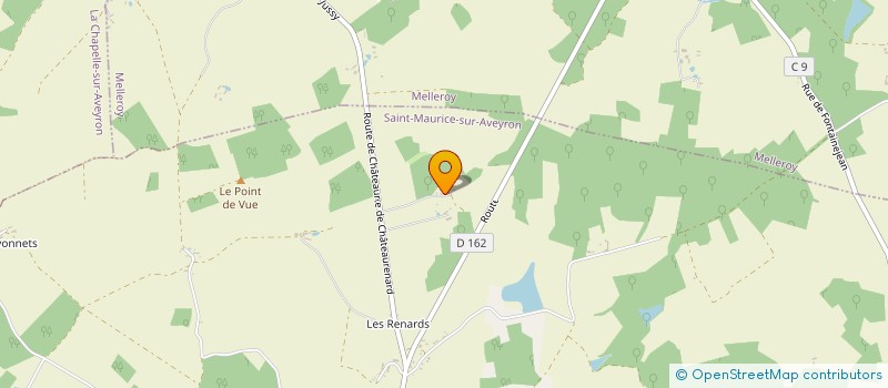 localisation de l'entreprise LES CHARILLONS à SAINT-MAURICE-SUR-AVEYRON