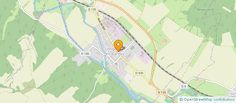 localisation de l'entreprise LES CHARLEMAGNES DE L'ECOLE DE LONGUEVILLE EN BARROIS à LONGEVILLE-EN-BARROIS