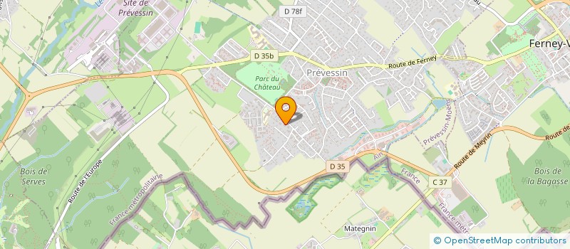 localisation de l'entreprise LES CHARMAIS à VIRY