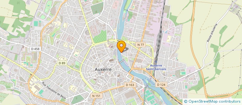 localisation de l'entreprise LES CHARMES  SAINT-GEORGES-SUR-BAULCHE