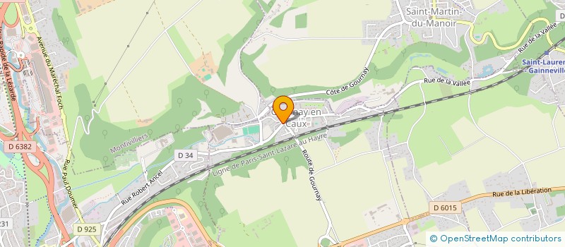 localisation de l'entreprise LES CHARMIES  GAINNEVILLE