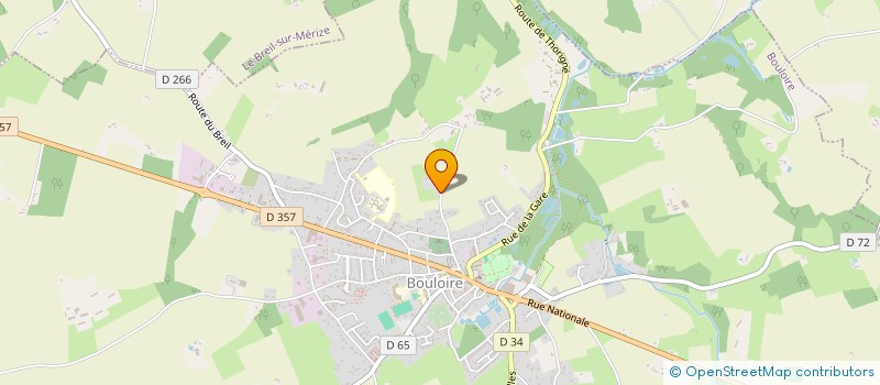 localisation de l'entreprise LES CHARMILLES DE CHAMPCHER  MONTAILLE