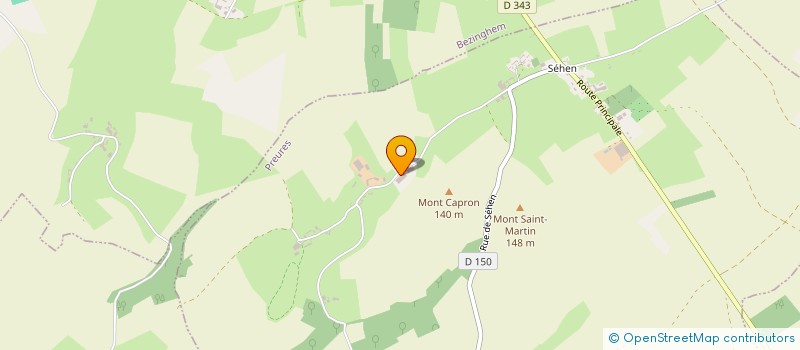 localisation de l'entreprise LES CHARPENTIERS DU HAUT PAYS  PREURES