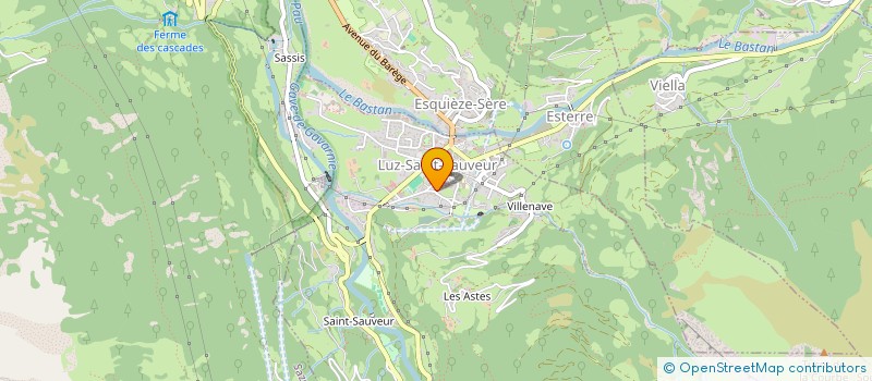 localisation de l'entreprise LES CHASSEURS BAREGOIS à LUZ-SAINT-SAUVEUR