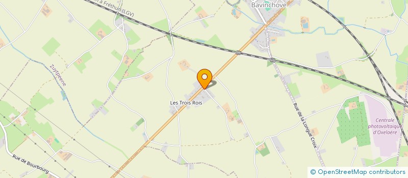 localisation de l'entreprise LES CHASSEURS BAVINCHOVOIS  BAVINCHOVE