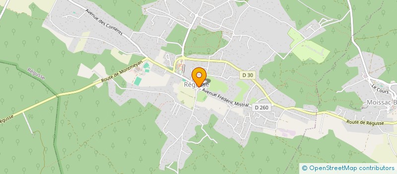 localisation de l'entreprise LES CHASSEURS DE LA BATTUE DE BAUDINARD à BAUDINARD-SUR-VERDON