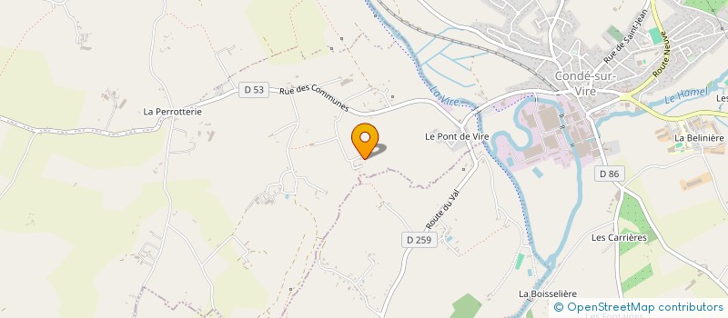 localisation de l'entreprise LES CHASSEURS DE ROCHAMBEAU  BOURGVALLEES