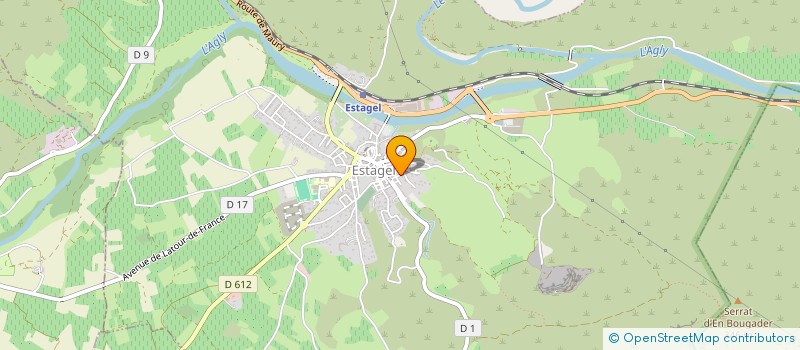 localisation de l'entreprise LES CHASSEURS.EUSES DE MYTHES. ASSOCIATION DE MEDIATION EN SCIENCES SOCIALES DES P.O. (LCDM)  ESTAGEL