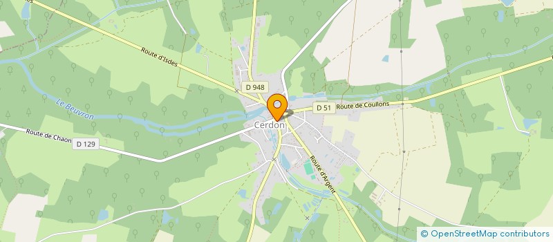 localisation de l'entreprise LES CHASSEURS FESTIFS à CERDON