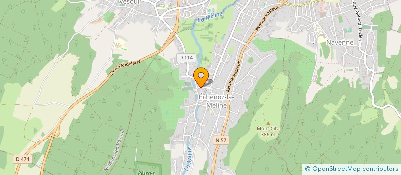 localisation de l'entreprise LES CHASSEURS NOREENS  NOROY-LE-BOURG