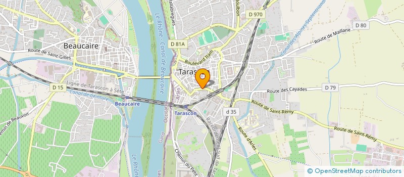 localisation de l'entreprise LES CHASSEURS TARASCONNAIS à TARASCON