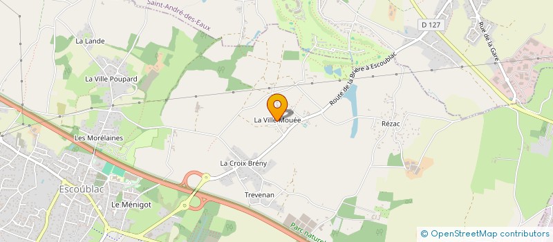 localisation de l'entreprise LES CHATEAUX  LA BAULE-ESCOUBLAC