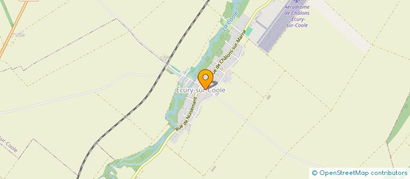 localisation de l'entreprise LES CHATEAUX  MAIRY-SUR-MARNE