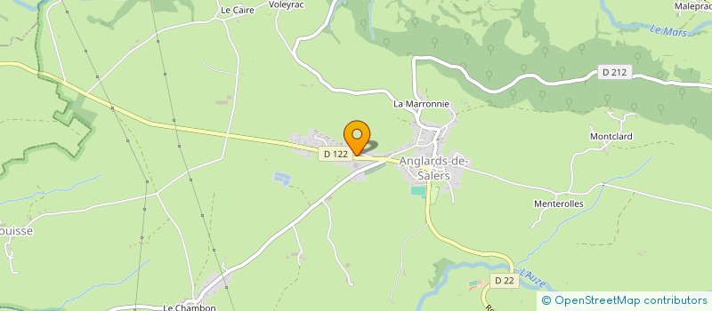 localisation de l'entreprise LES CHATEAUX DE LA LAMBRUCHE à MOUSSAGES