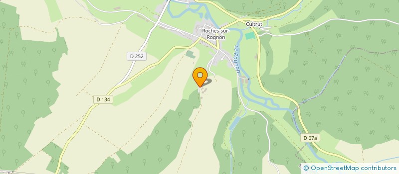 localisation de l'entreprise LES CHATELETS à ROCHES-BETTAINCOURT