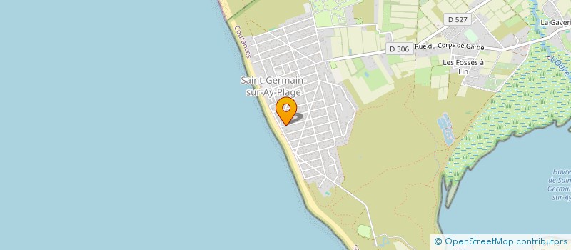 localisation de l'entreprise LES CHATENIERES  SAINT-GERMAIN-SUR-AY