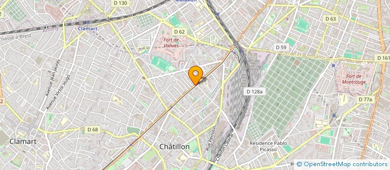 localisation de l'entreprise LES CHATILLONNAIS  CHATILLON