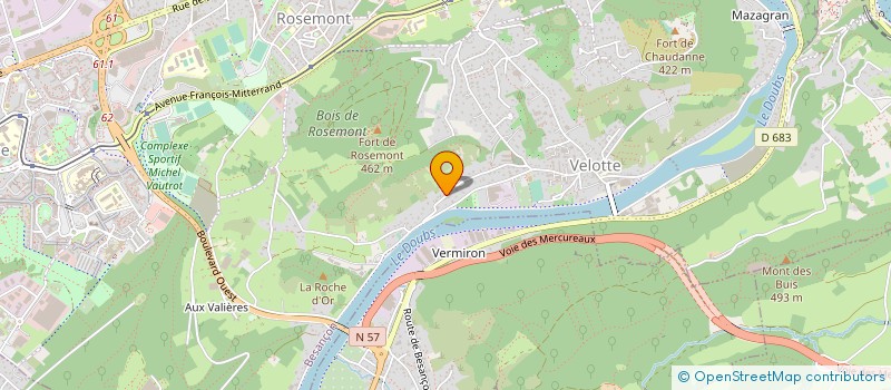 localisation de l'entreprise LES CHATONS  CHAMPVANS