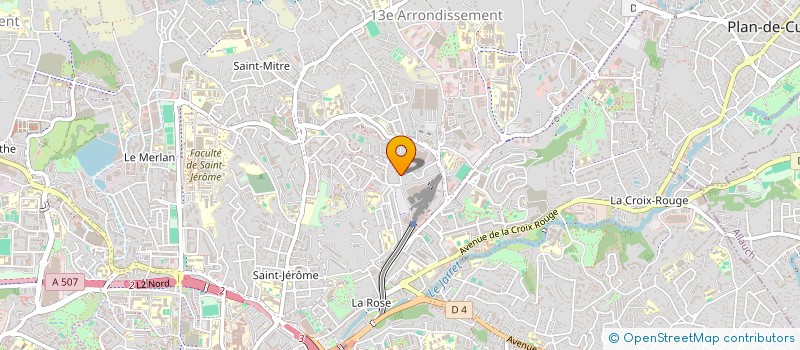 localisation de l'entreprise LES CHATONS à MARSEILLE